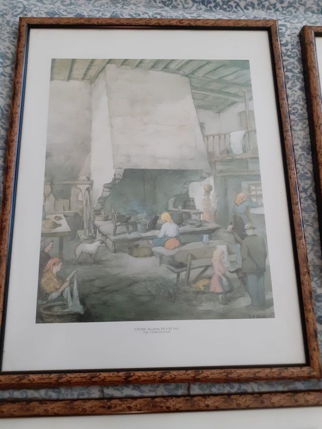 Laminas motivos galicia Medida.41x31.buen estado.