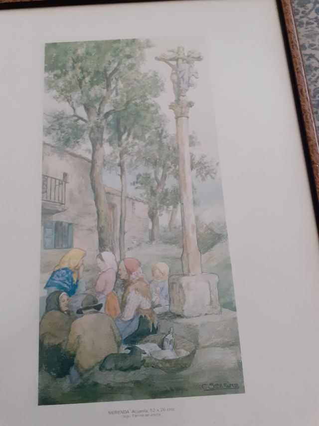 Laminas motivos galicia Medida.41x31.buen estado.
