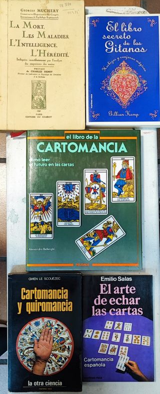 lote de libros de diablo tarot magia ...