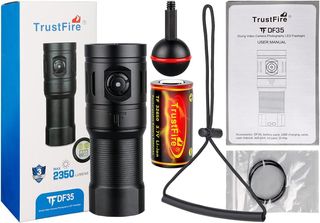 TrustFire DF35 - Linterna de buceo, 2350 lúmenes