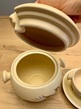 Juego de consomé vintage