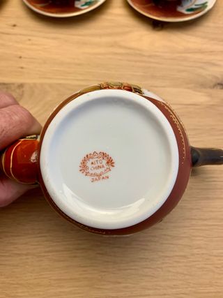 Juego de café japonés