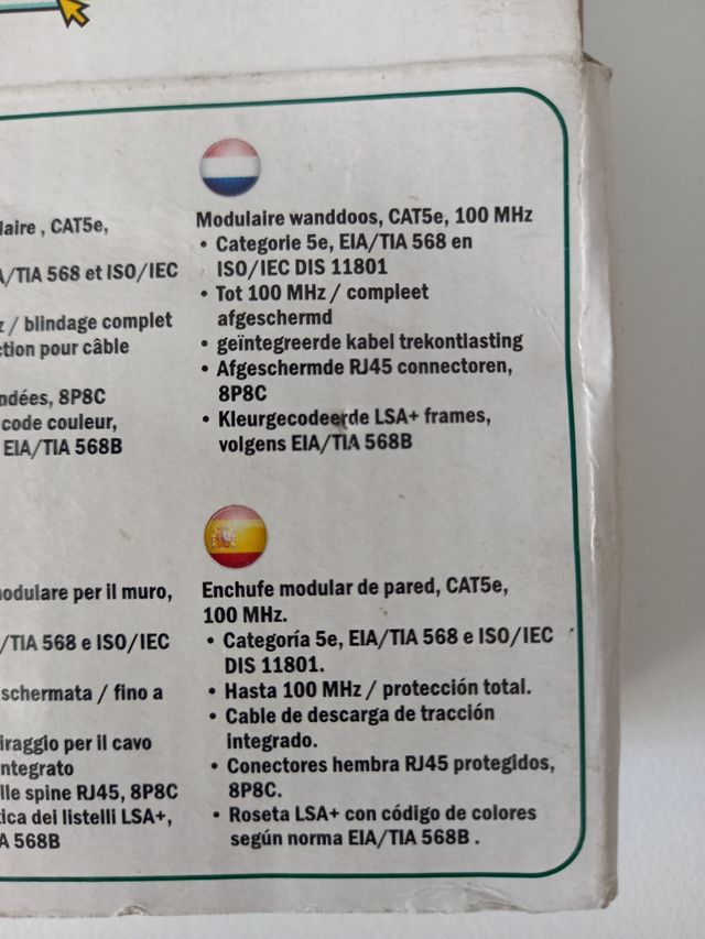 Enchufe modular DIGITUS