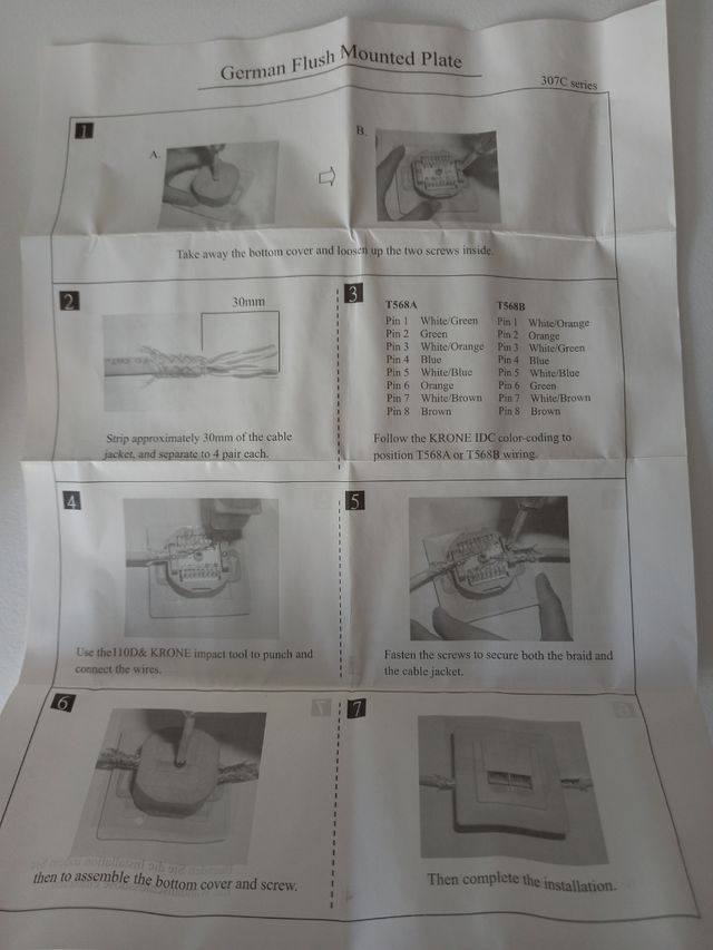 Enchufe modular DIGITUS