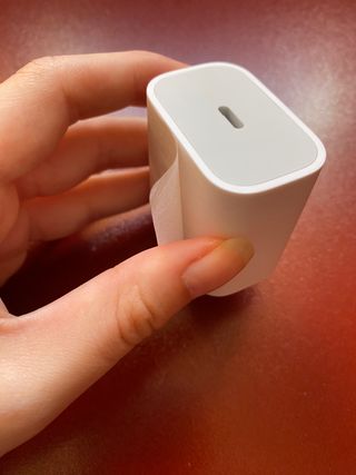 Adaptador carga rápida Apple