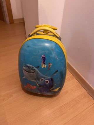 Maleta buscando nemo niños ruedas 46x26x22