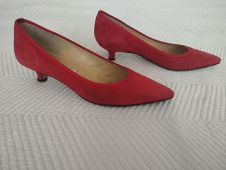 Zapatos de ante (piel), marca Antonio Parriego