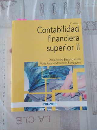 Ade Uned Libros Contab financiera superior IyII