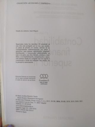 Ade Uned Libros Contab financiera superior IyII