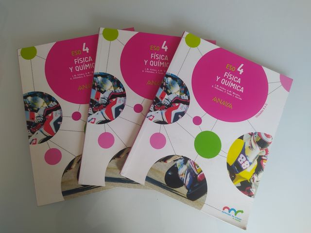 Libros de Física y Química 4ESO Anaya