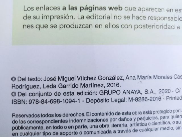 Libros de Física y Química 4ESO Anaya