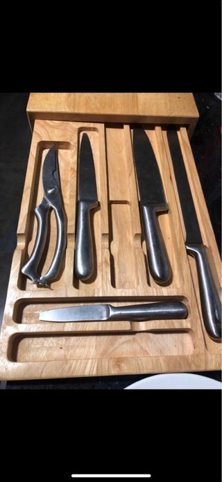 Juego Cuchillos y tablero Villeroy Bosch