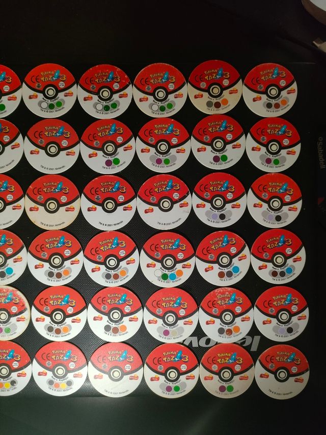 Pokemon Tazos 3