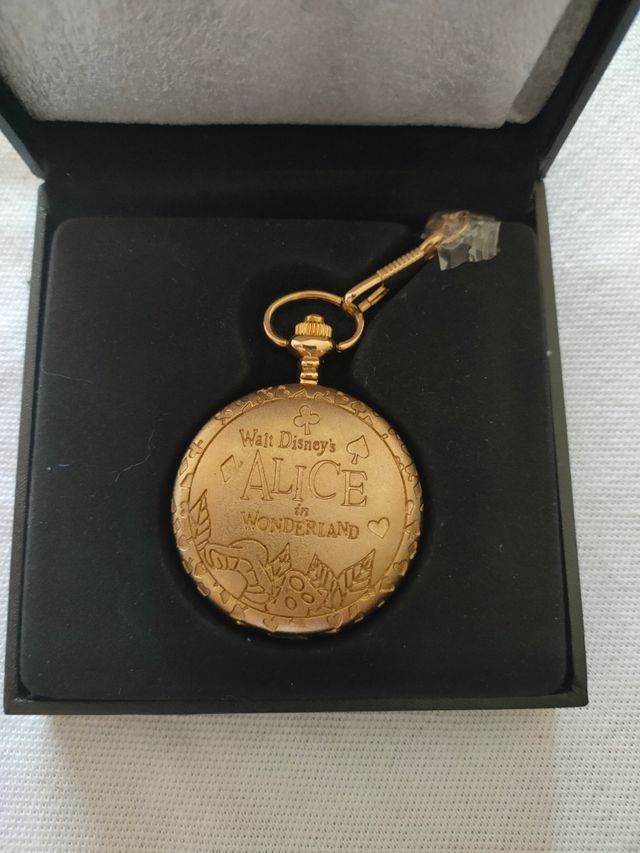 Reloj de bolsillo  Alicia país de las maravillas
