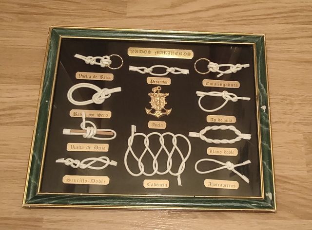 Cuadro nudos marineros