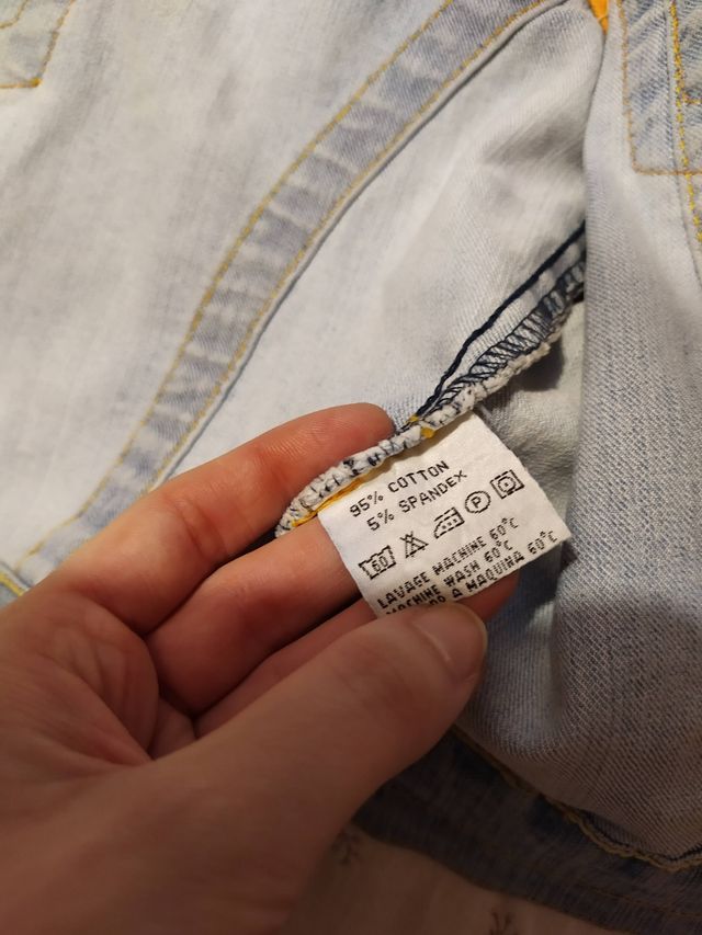 Gilet di jeans per donna in cotone - Taglia M