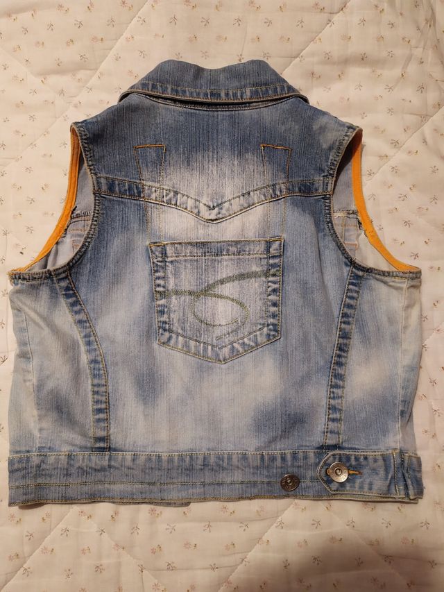 Gilet di jeans per donna in cotone - Taglia M