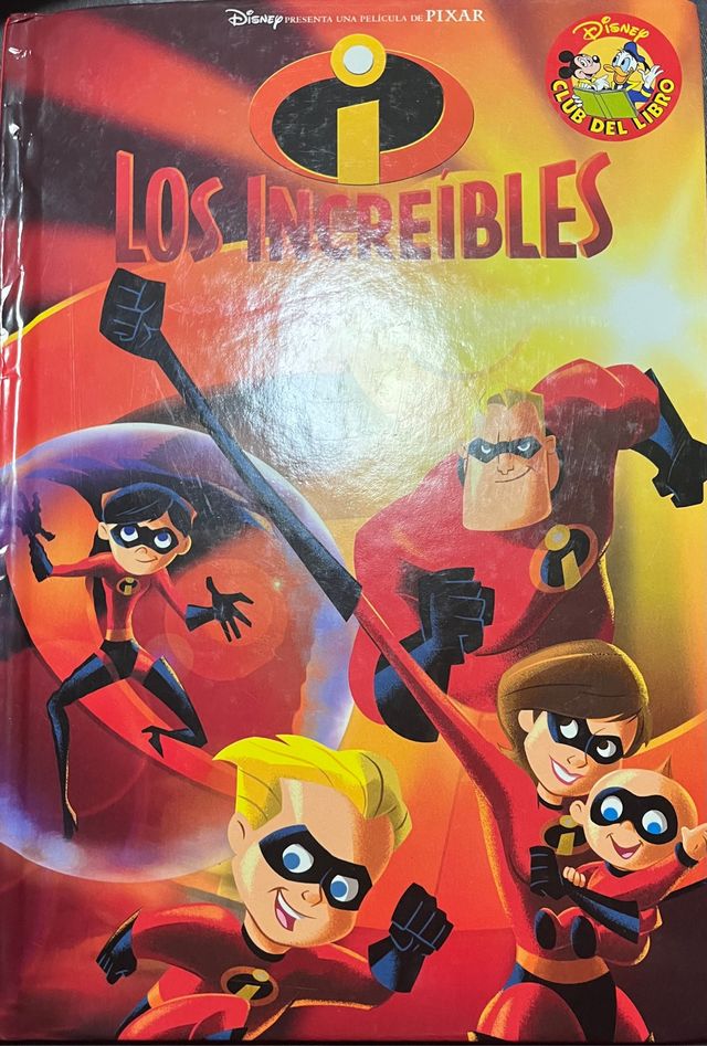 Libro los increíbles