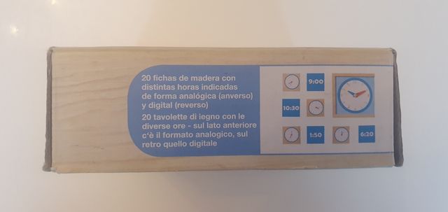 juego de aprendizaje <<la hora>>