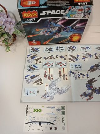 Nave copia de Lego difícil de encontrar