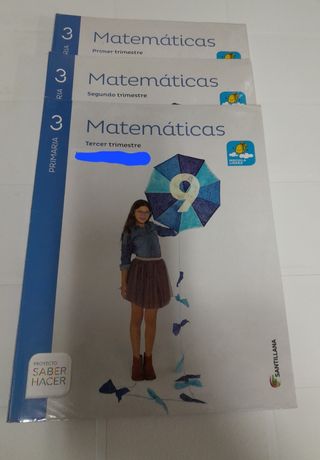 Matemáticas 3° de primaria SANTILLANA