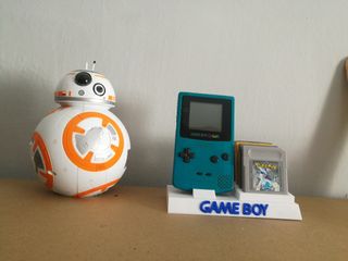 soporte expositor Game boy+ 4 juegos 