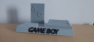 soporte expositor Game boy+ 4 juegos 