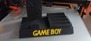 soporte expositor Game boy+ 4 juegos 