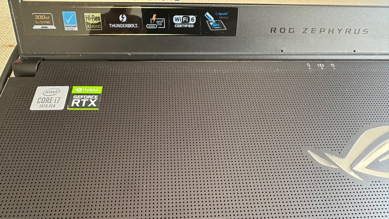 ASUS ROG I7 32GB RAM, 1TB SSD, RTX2080-8GB