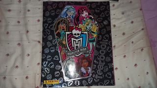 Álbum de cromos Monster High+cromos y postales