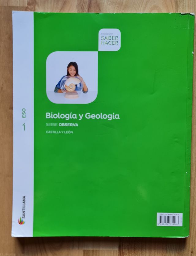 Biología y Geografía  1° ESO - SANTILLANA