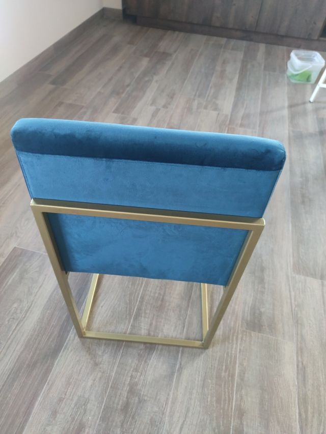 4 sillas de salón comedor modernas