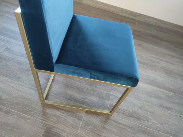 4 sillas de salón comedor modernas