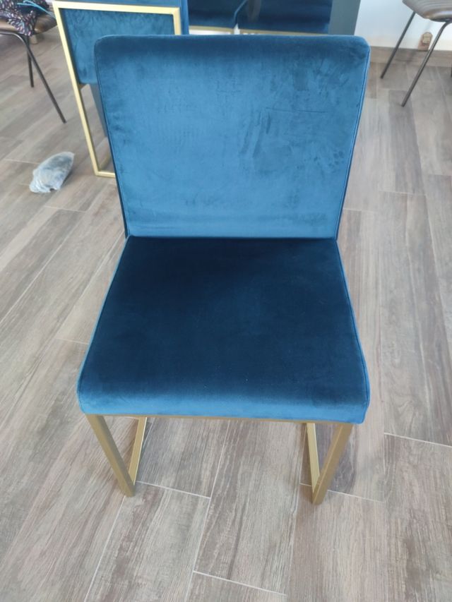 4 sillas de salón comedor modernas