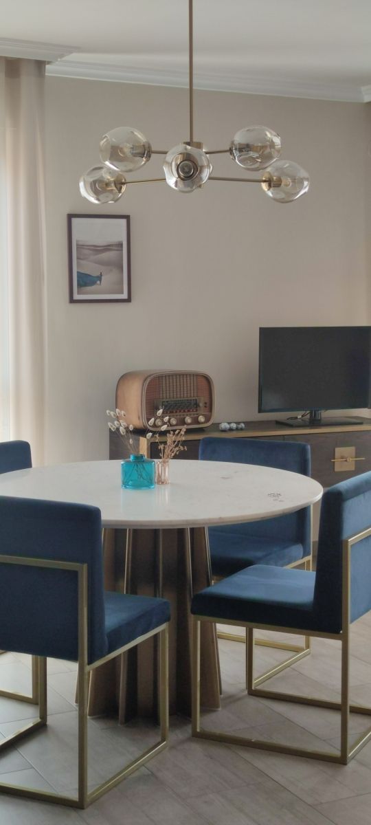 4 sillas de salón comedor modernas