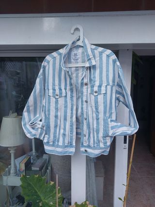 CHAQUETA TEJANA RAYADA