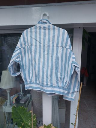 CHAQUETA TEJANA RAYADA