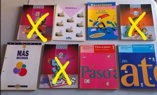 Libros EGB año 1993. 10 € unidad