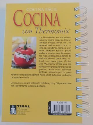Cocina con Thermomix. NUEVO.
