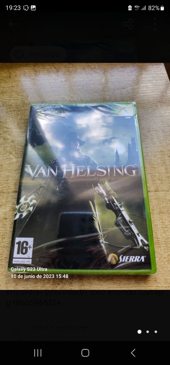 VANGELSIN TOTALMENTE NUEVO PRECINTADO 