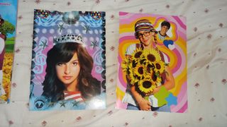 2 Álbumes cromos Patito Feo+60postales+Libreta