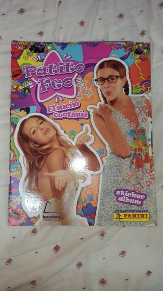 2 Álbumes cromos Patito Feo+60postales+Libreta