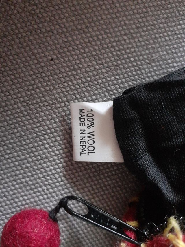 portamonete in lana cotta