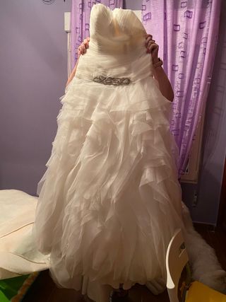 Vestido de novia pronovias