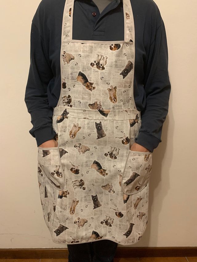 Grembiule con cani