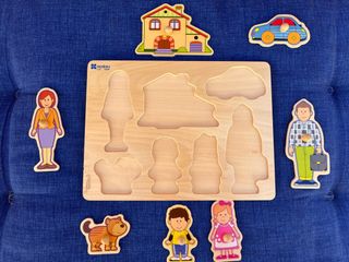 Ser 5 puzzles de madera