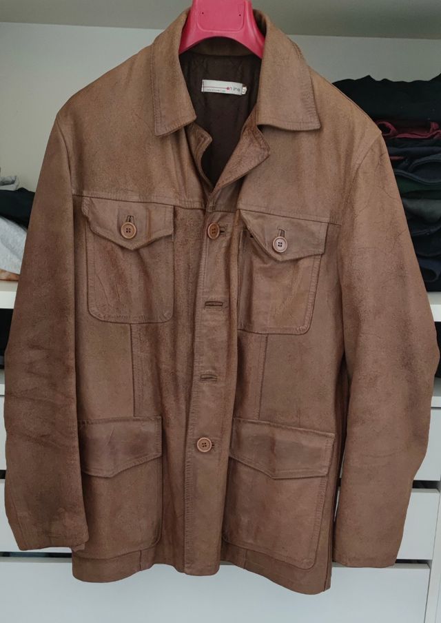 Giacca stile "Blazer classico" in pelle tg. M