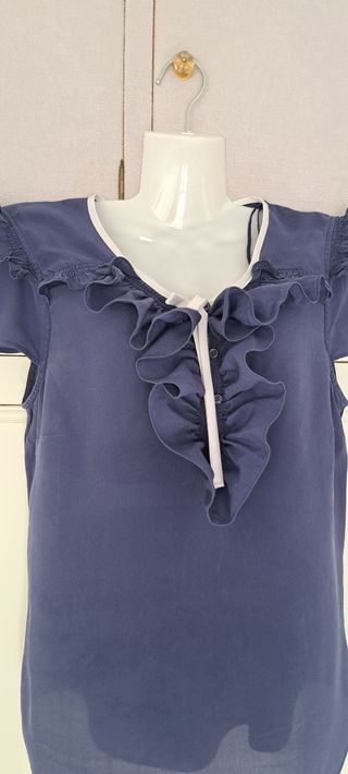 Top romántico Massimo Dutti