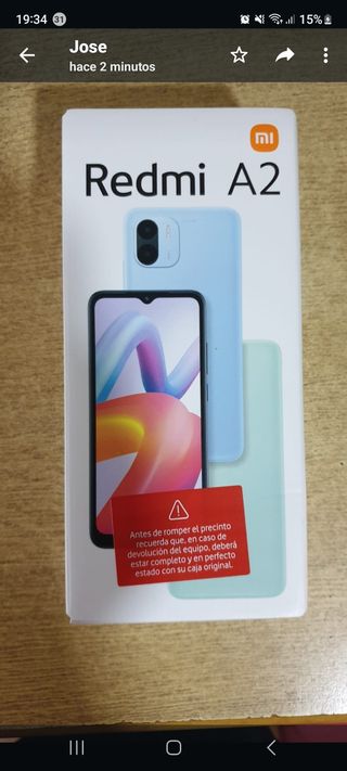 teléfono xiaomi redmi A2 32 GB