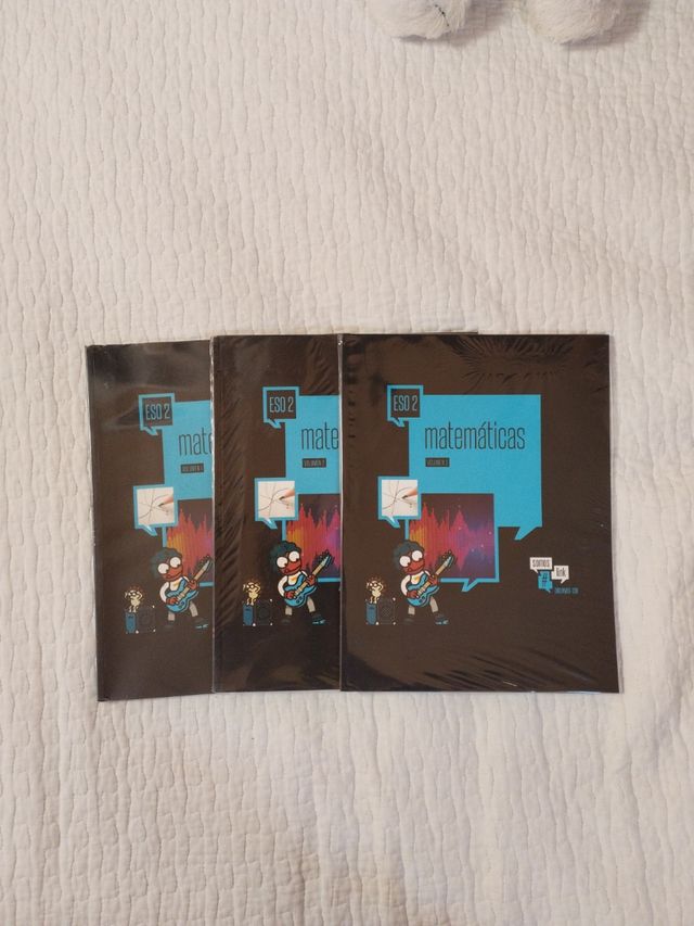 Matemáticas 2 ESO. Edelvives. Tres libros